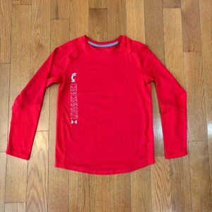 Under Armour University of Cincinnati Red HeatGear Shirt